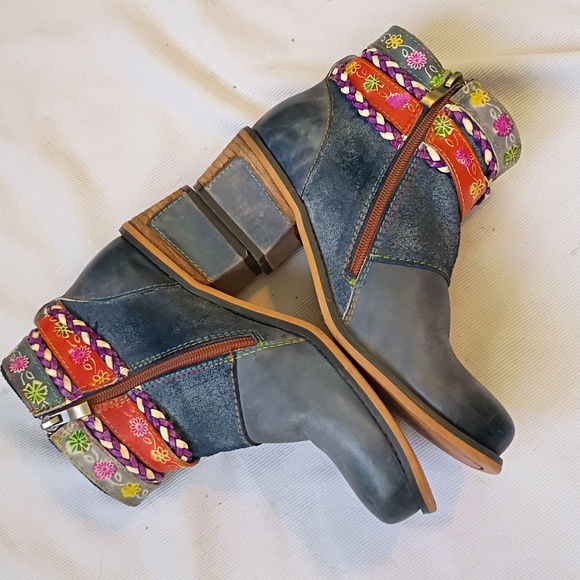 Socofy Colorful Ankle Boot EU 38 - Picture 3 of 8